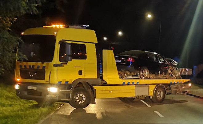 Samochód w trakcie pracy